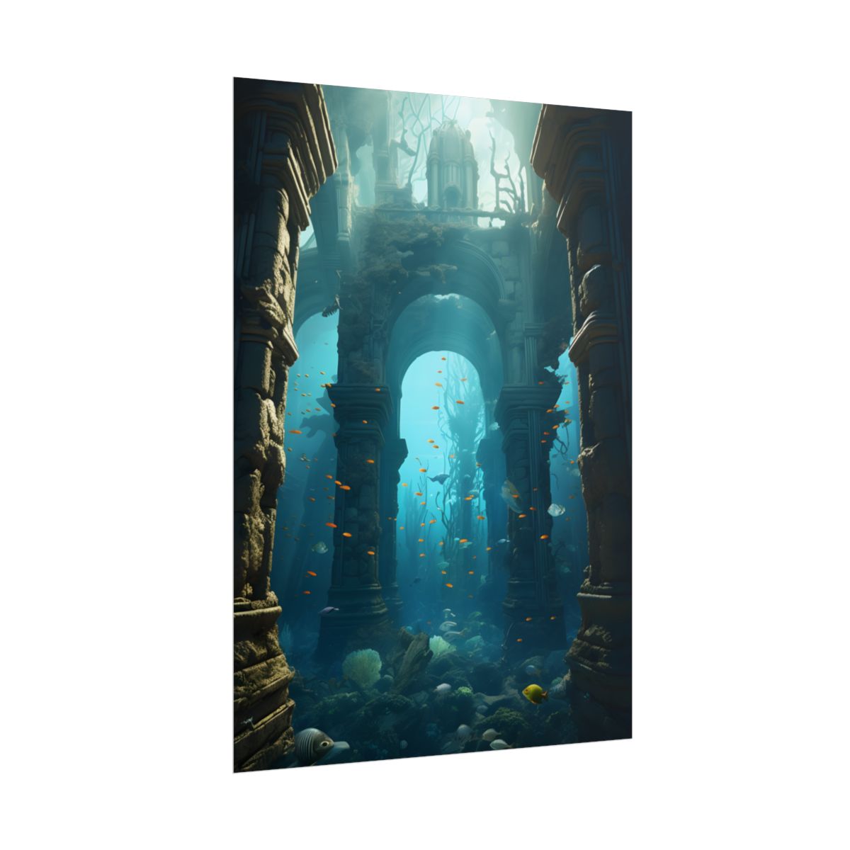Lost Underwater Ancient City: A Forgotten Civilization - Poster