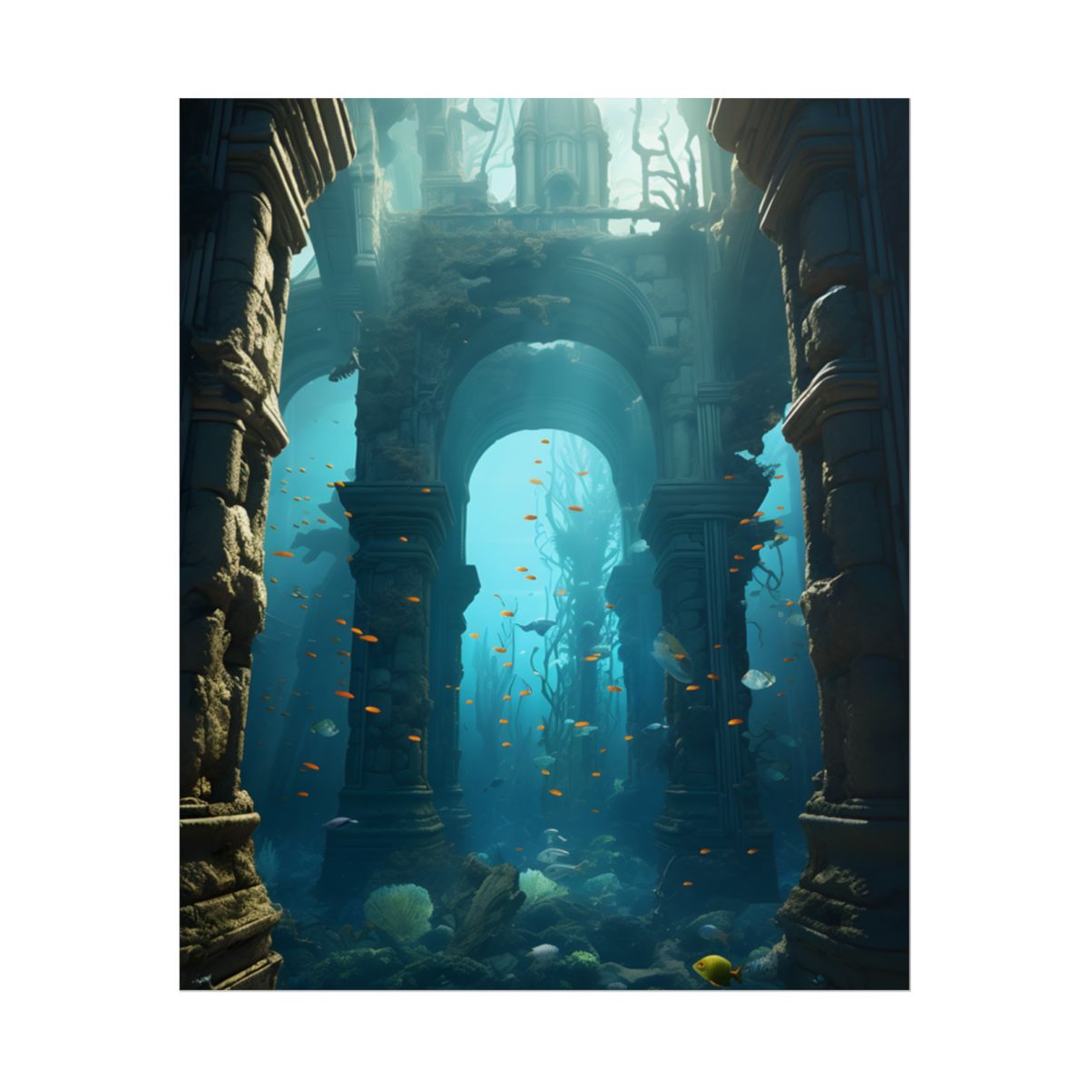 Lost Underwater Ancient City: A Forgotten Civilization - Poster