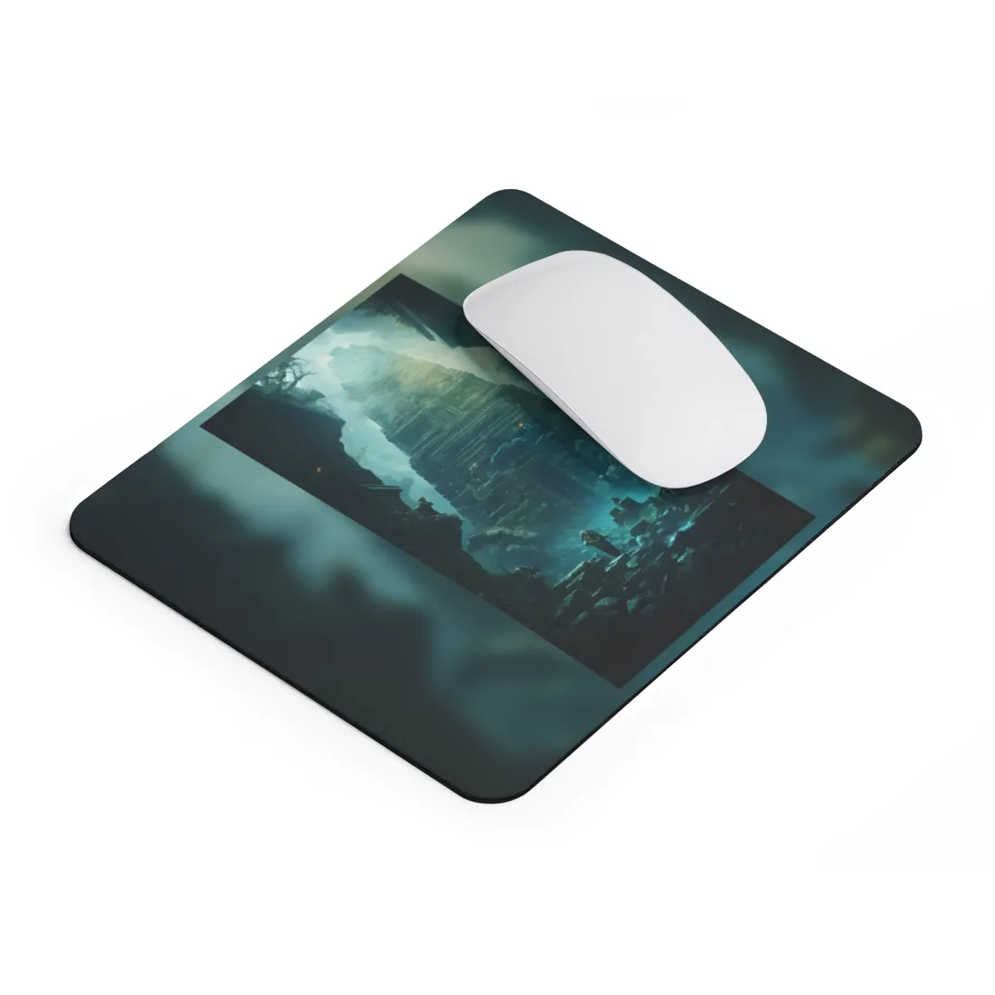 Lost Underwater City: Mystery Beneath the Waves - Mouse Pad