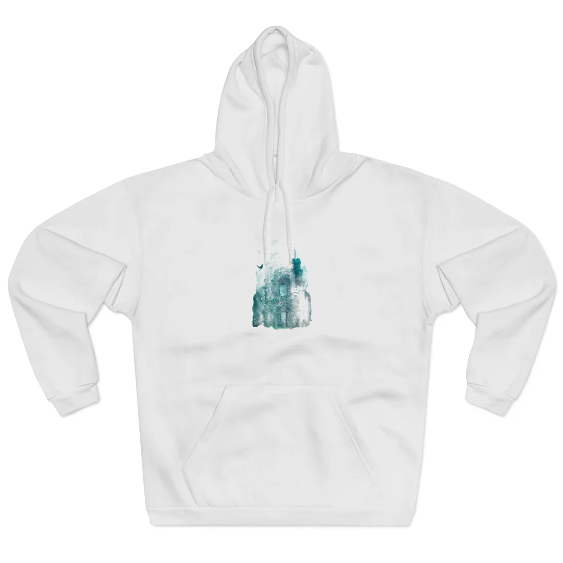 Lost Underwater Civilization: Ancient Artifacts in Mysterious Depths - Hoodie (White)