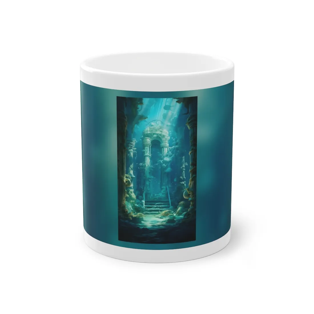 Lost Underwater Civilization: Submerged Ancient Ruins - Mug