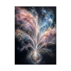 Pastel Nebula Swirl Poster