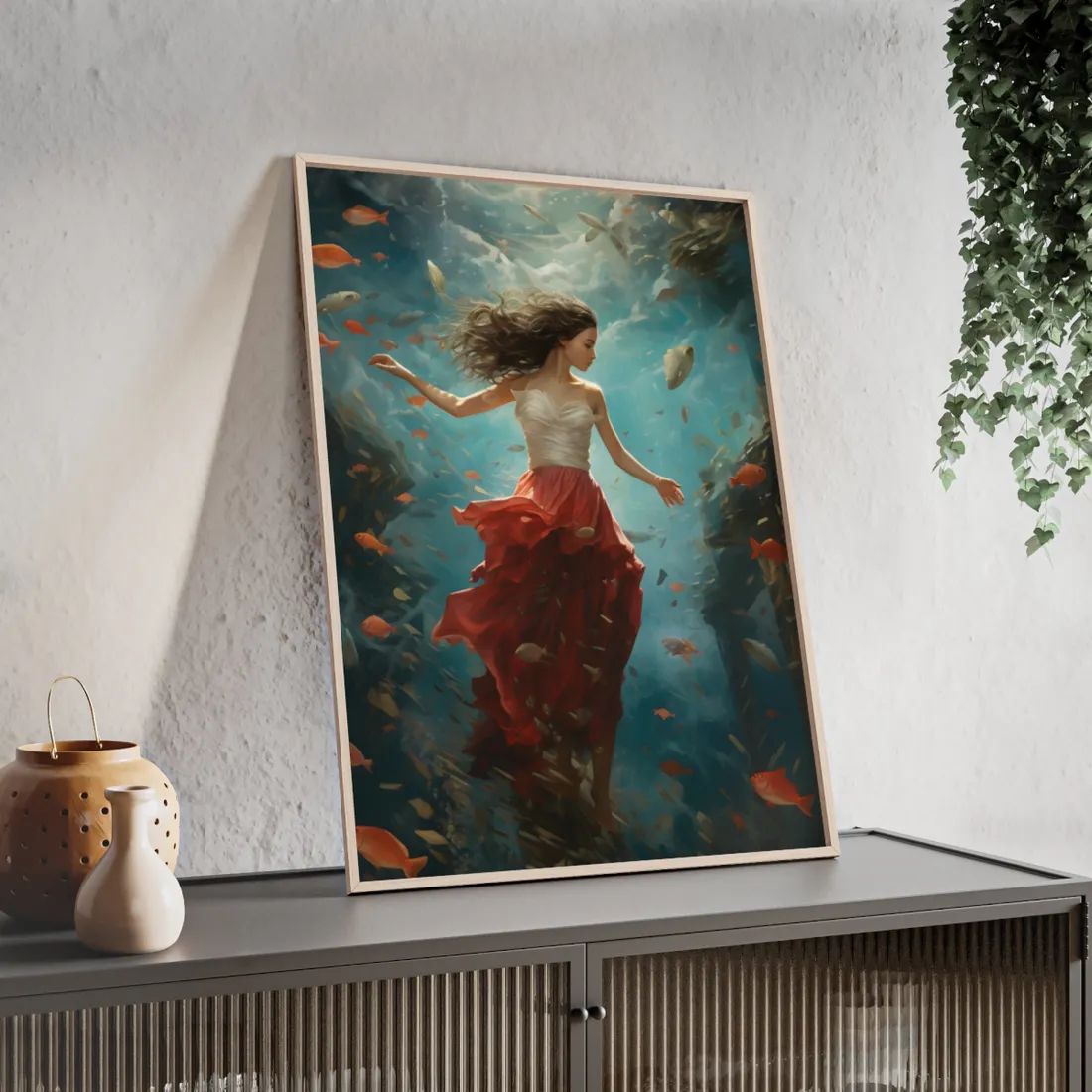 Macro Artwork: Close-Up Design Object - Framed Poster