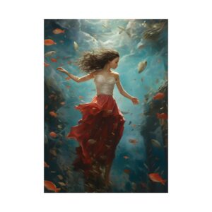 Dancing Beneath the Sea Poster