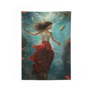 Dancing Beneath the Sea Wall Tapestry