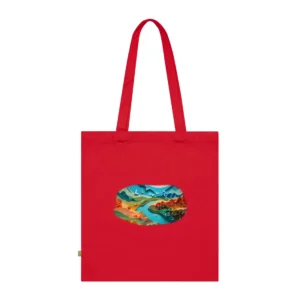Paper Landscape with River Tote Bag