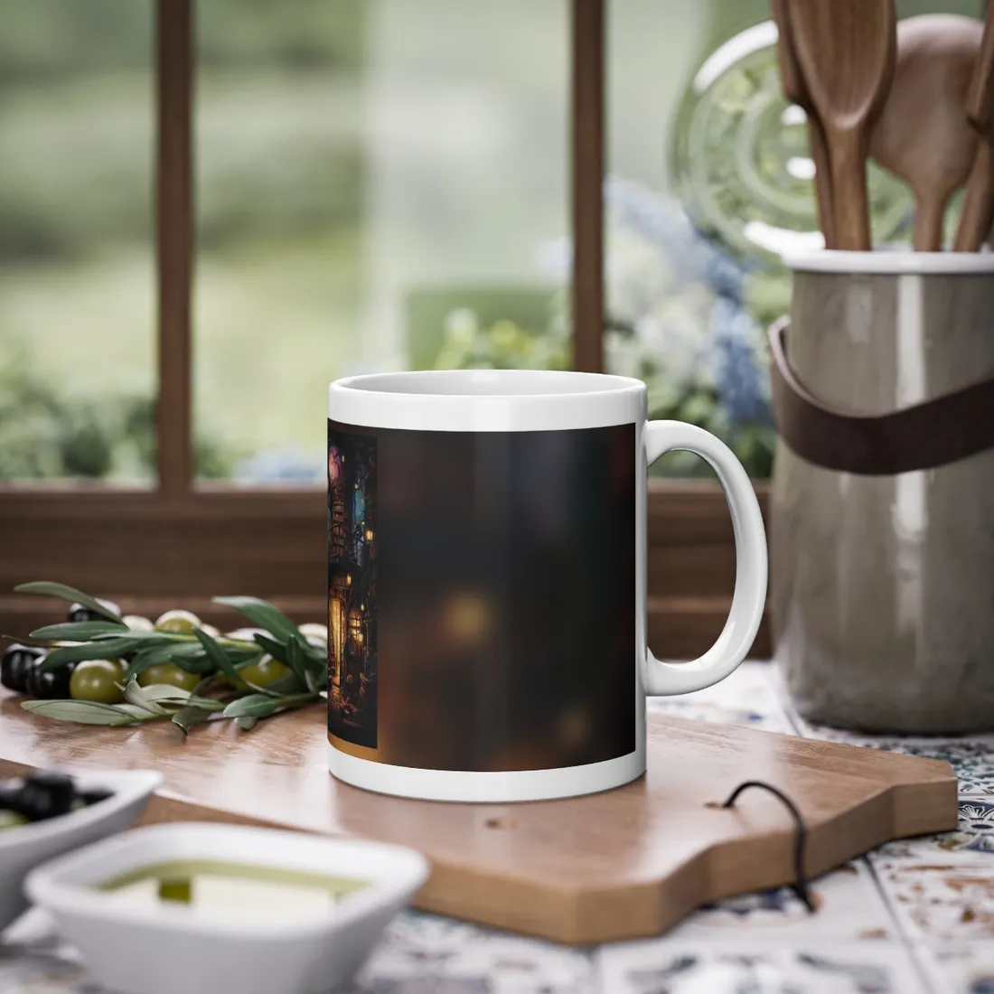 Magical Bookshop Hideaway: Enchanted Forest Store - Mug