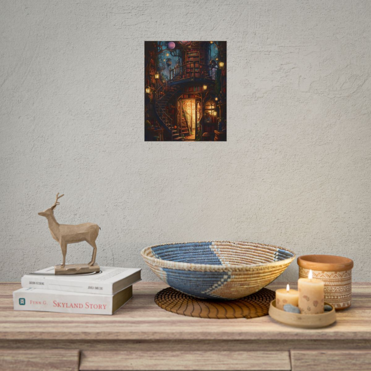 Magical Bookshop Hideaway: Enchanted Forest Store - Poster