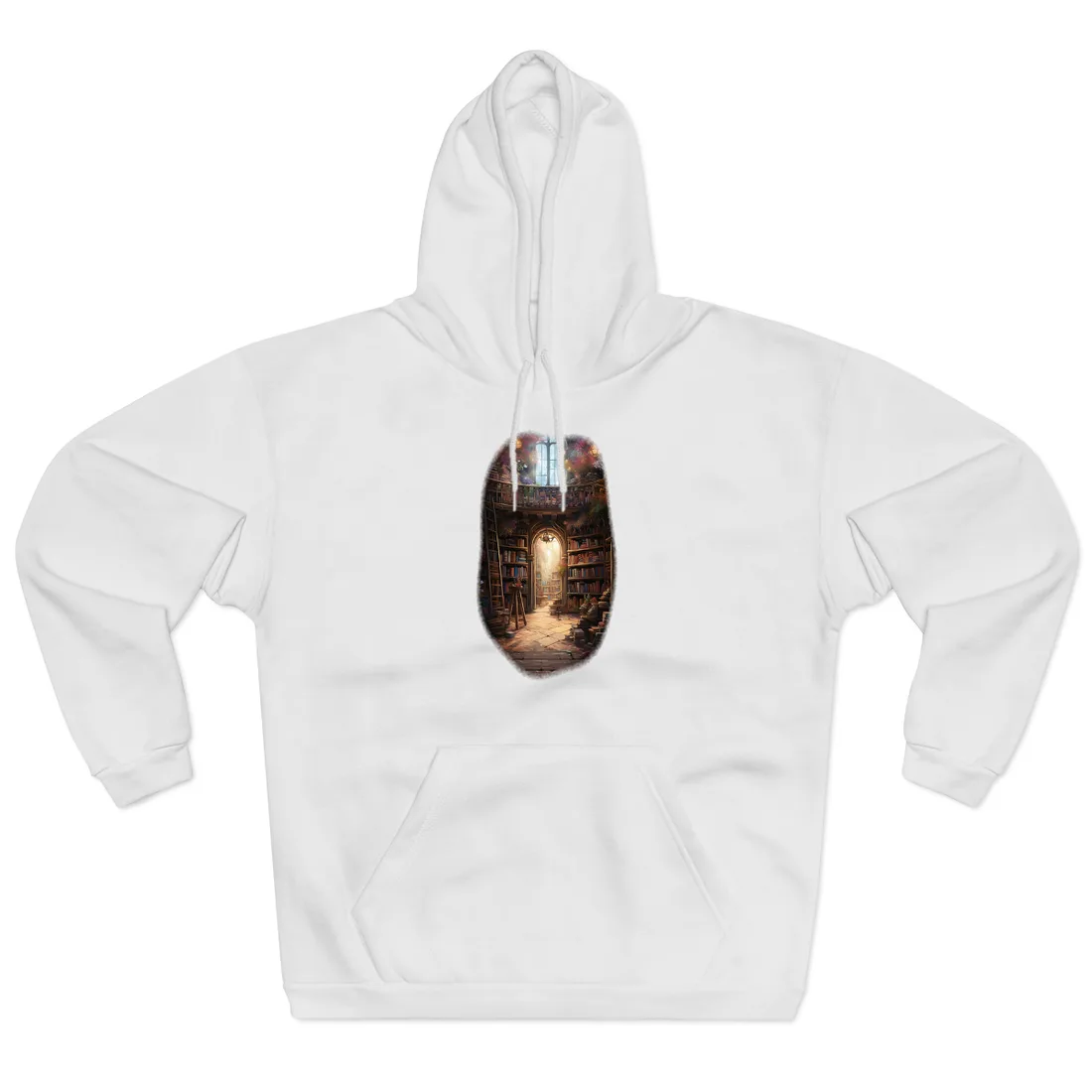 Magical Bookshop: Lost in Cozy Pages - Hoodie (White)