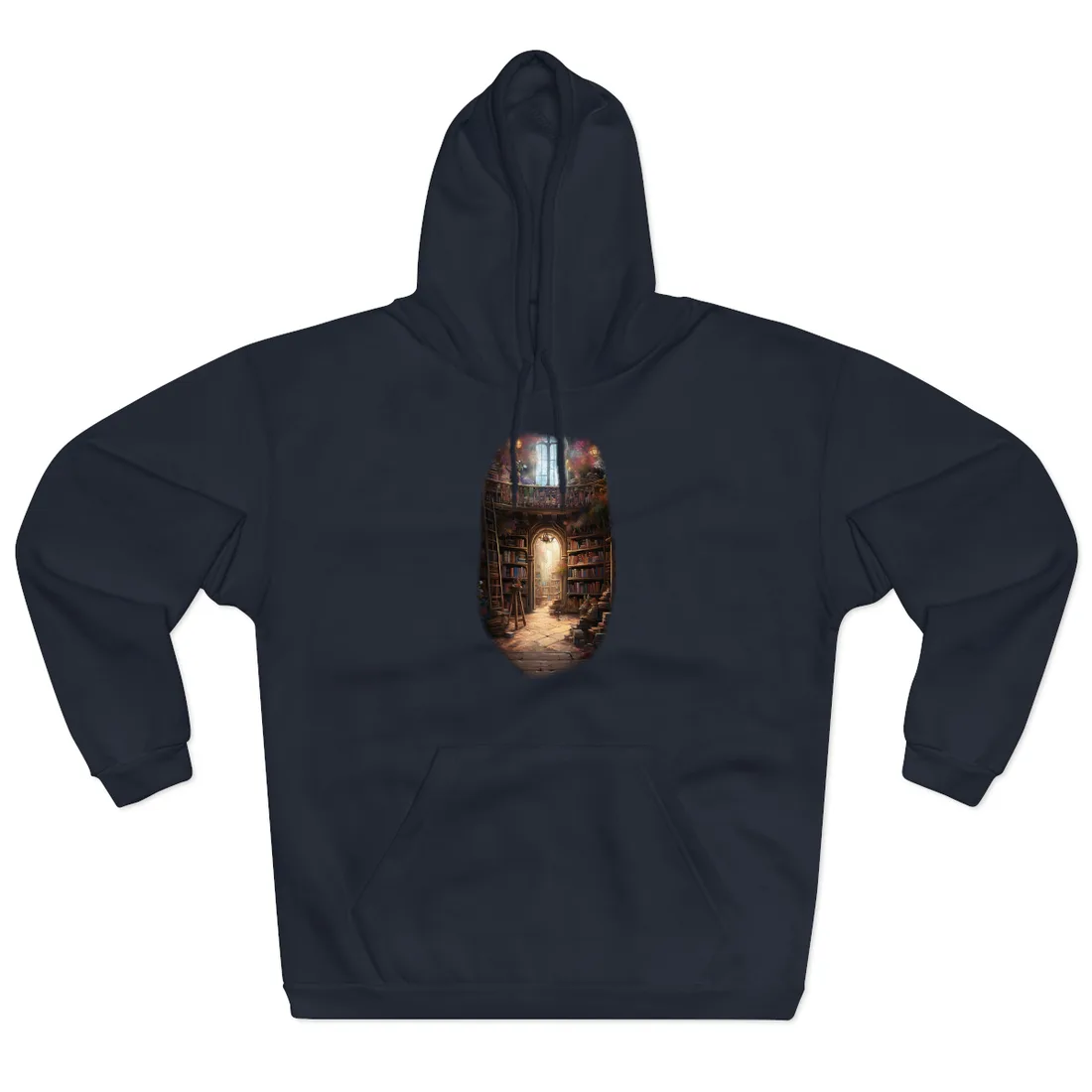 Magical Bookshop: Lost in Cozy Pages - Hoodie (Navy)