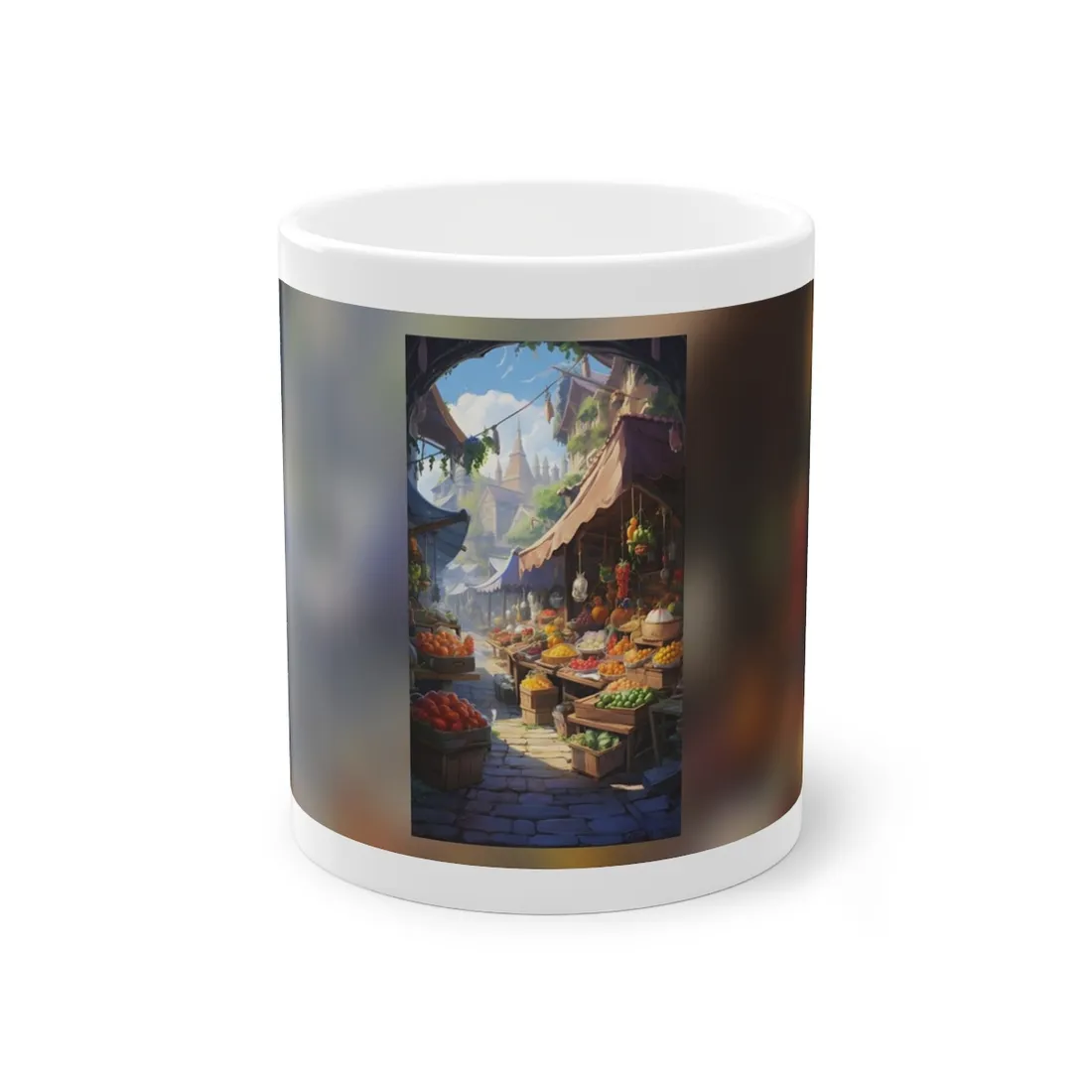 Magical Street Food Market: A World of Wonder - Mug