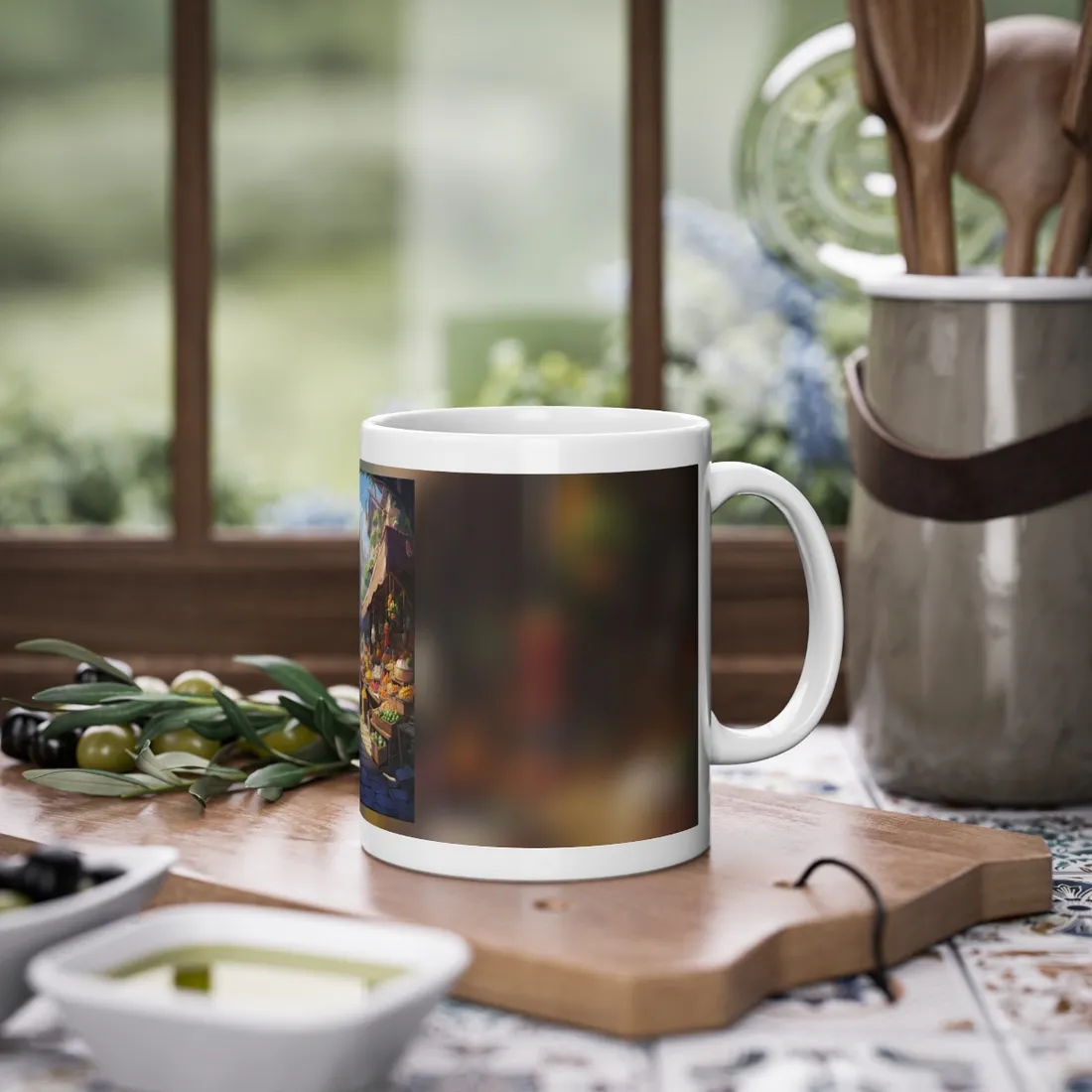 Magical Street Food Market: A World of Wonder - Mug