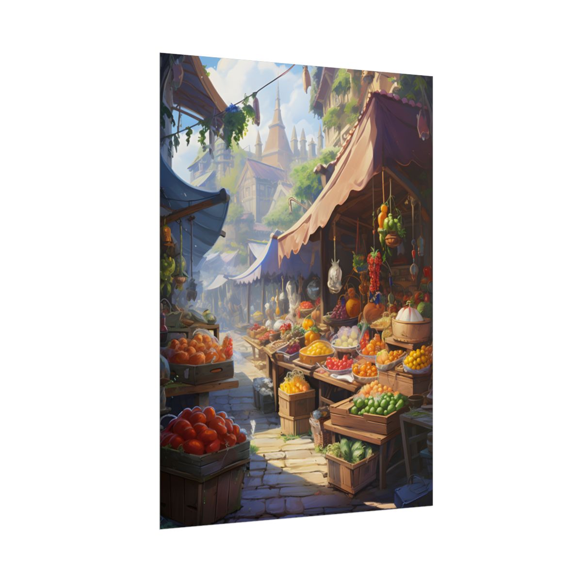 Magical Street Food Market: A World of Wonder - Poster