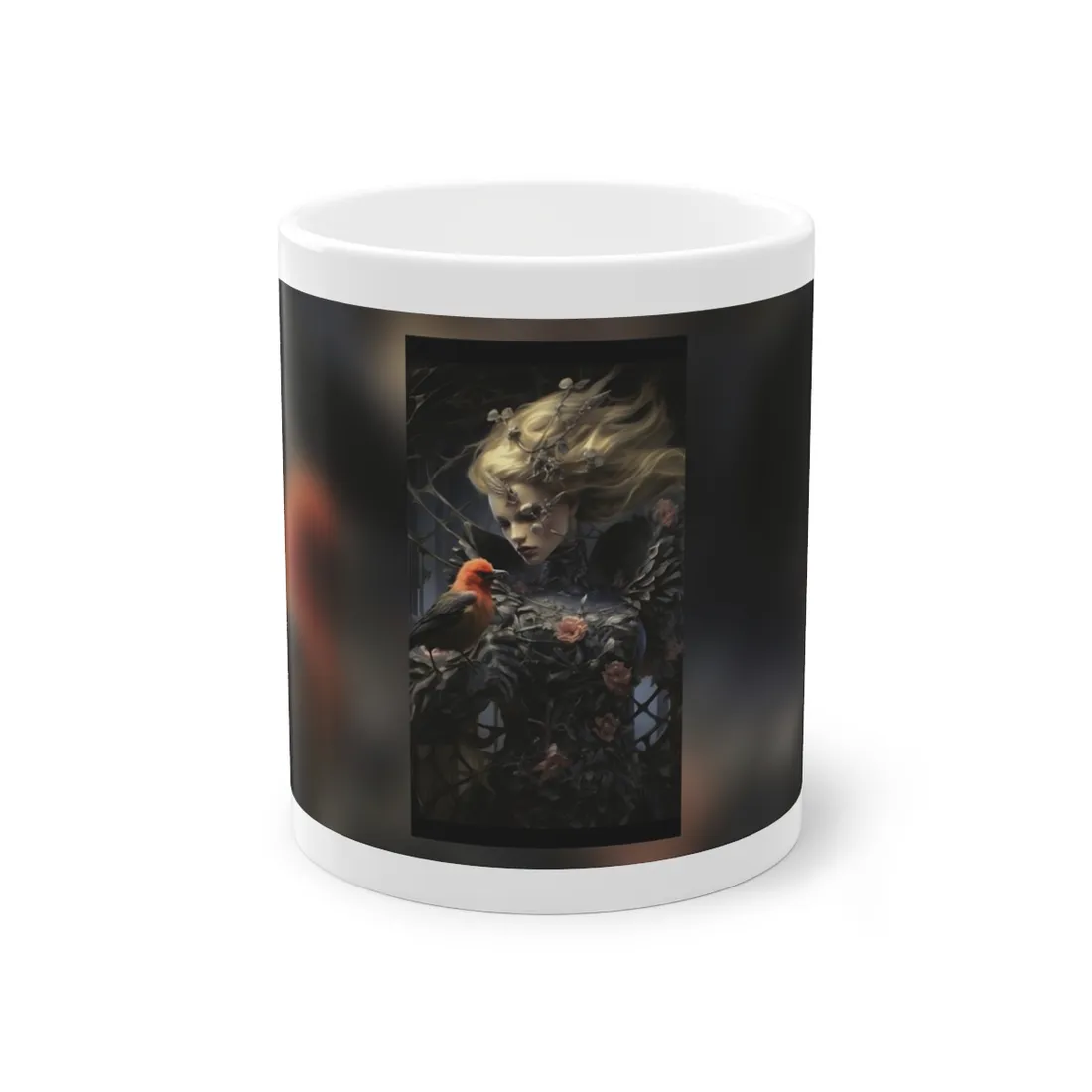 Majestic Songbird: Tranquil Nature - Mug