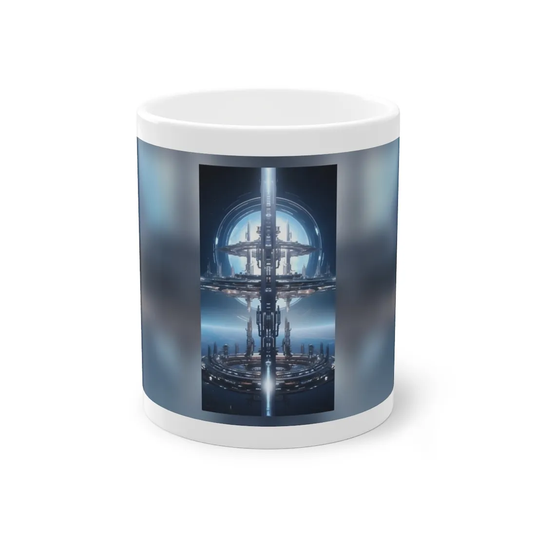 Massive Orbital Space Station: Detailed - Mug
