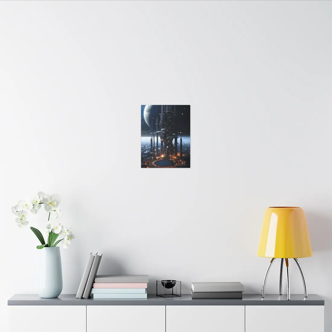 Massive Space Station: Industrial Orbit - Canvas