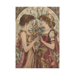 Art Nouveau Companions Poster