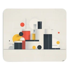 Geometric Still Life Mouse Pad