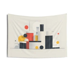Geometric Still Life Wall Tapestry