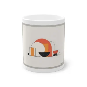 Orange Arch Bowl Still Life Mug