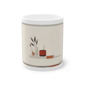 Minimalist Still Life Arrangement Mug