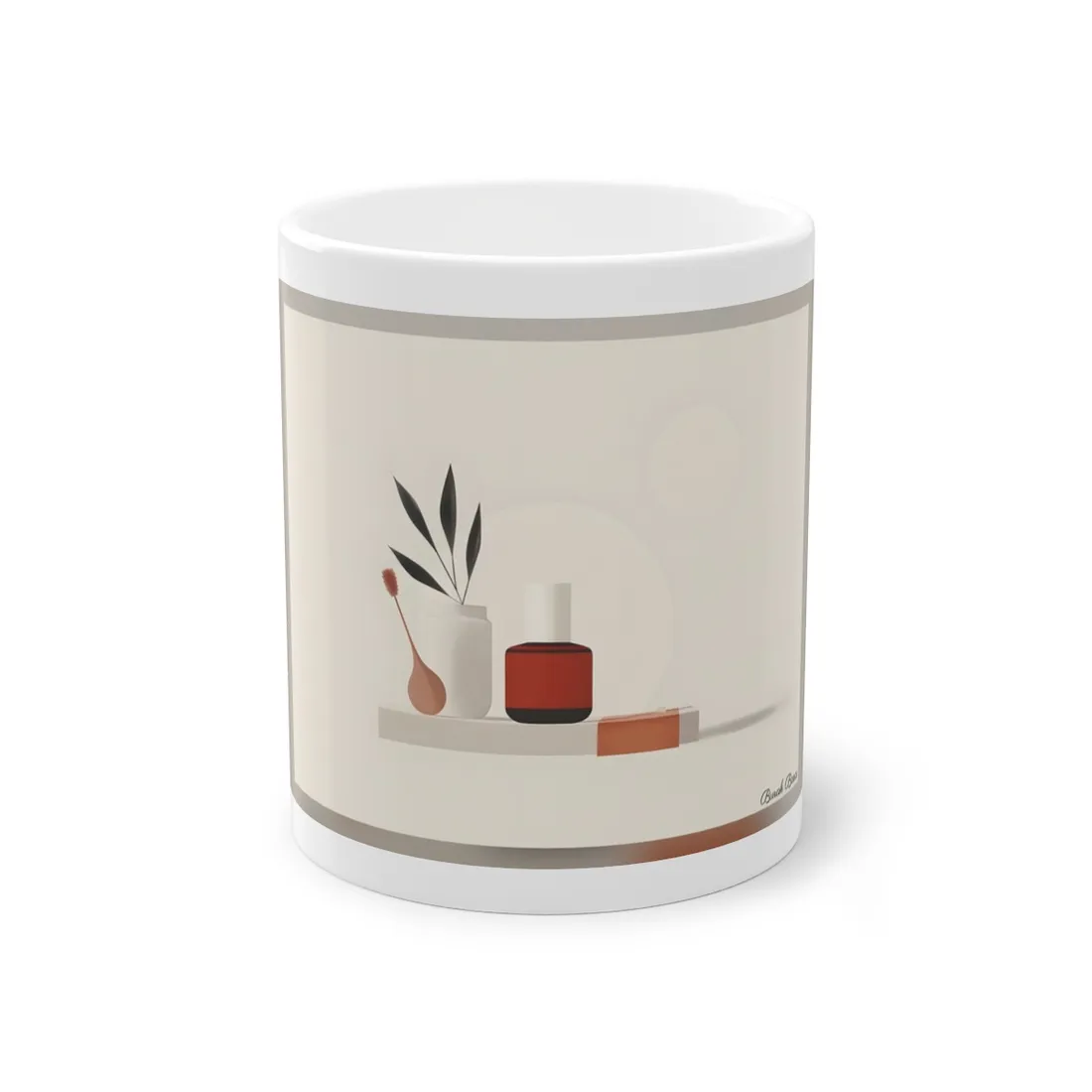 Minimalist Electronic Device: Bold Modern Art - Mug