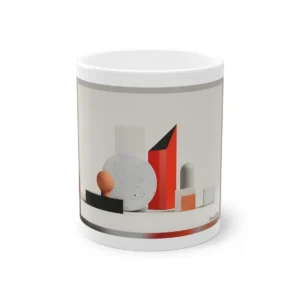 Red Prism Still Life Mug