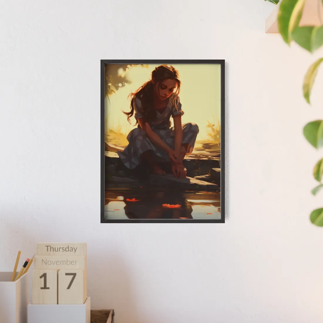 Minimalist Industrial Design: Close-up - Framed Poster