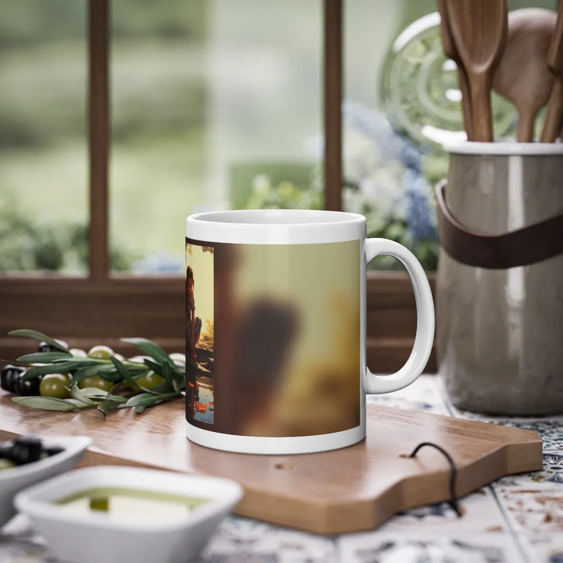 Minimalist Industrial Design: Close-up - Mug