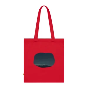 Night Sky over Dark Horizon Tote Bag
