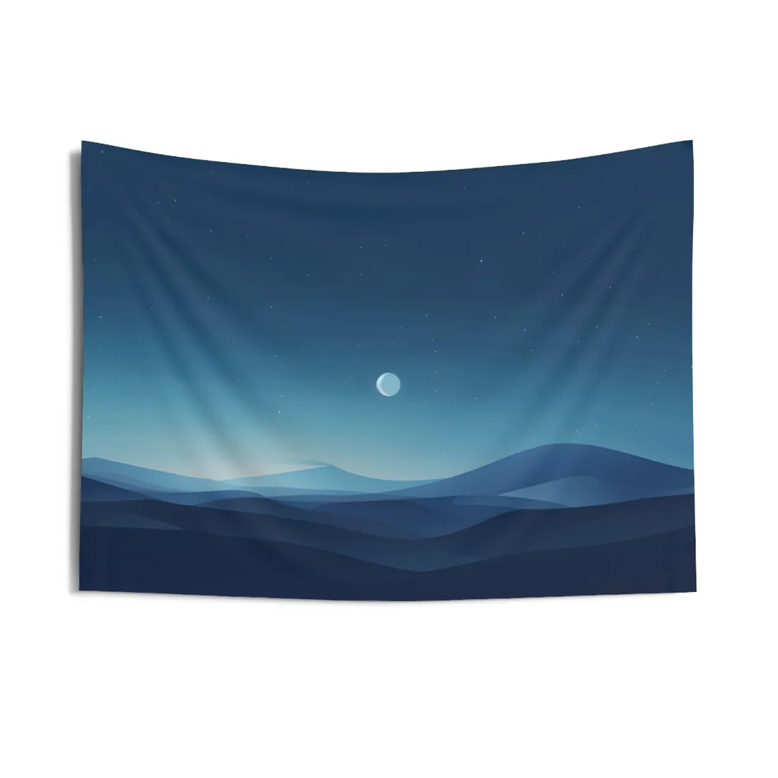 Minimalist Night Sky: Stars and Constellations Art - Wall Tapestry