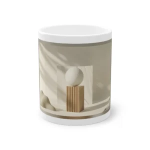 Sculpted Sphere Still Life Mug