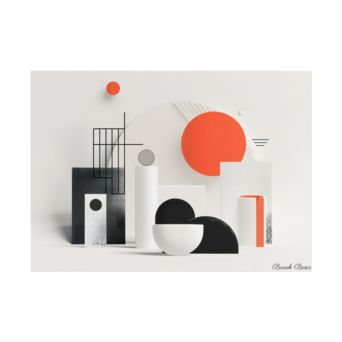 Minimalist Product Mystery: Bold Illustration Art - Poster