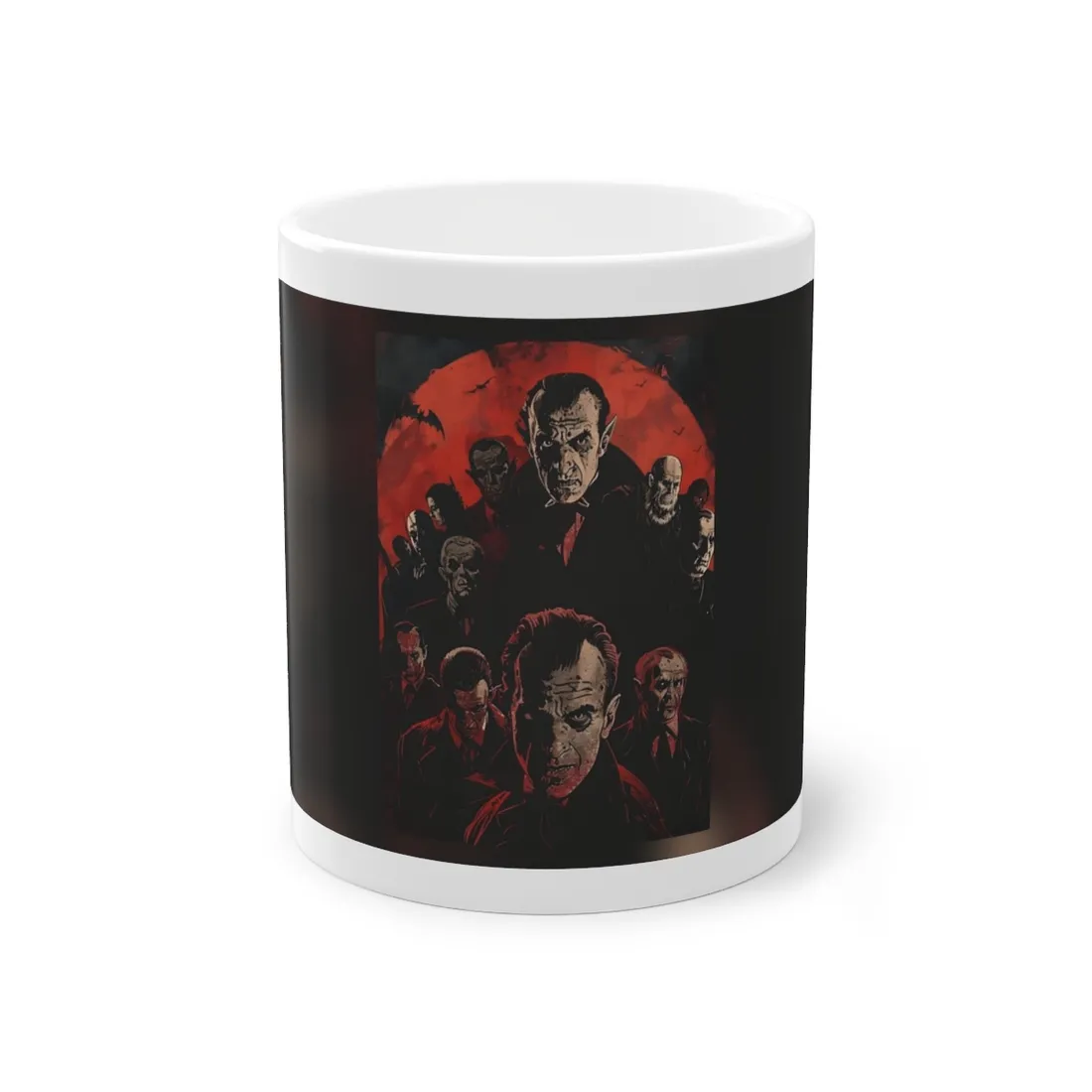 Mischievous Vampires: A Charismatic Leader's Nightly Revelry - Mug