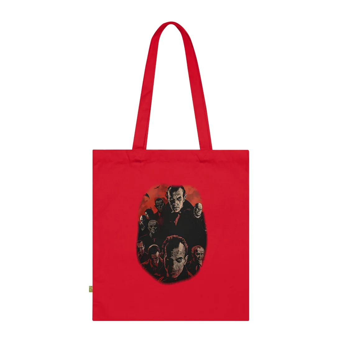 Mischievous Vampires: A Charismatic Leader's Nightly Revelry - Tote Bag (Classic Red)