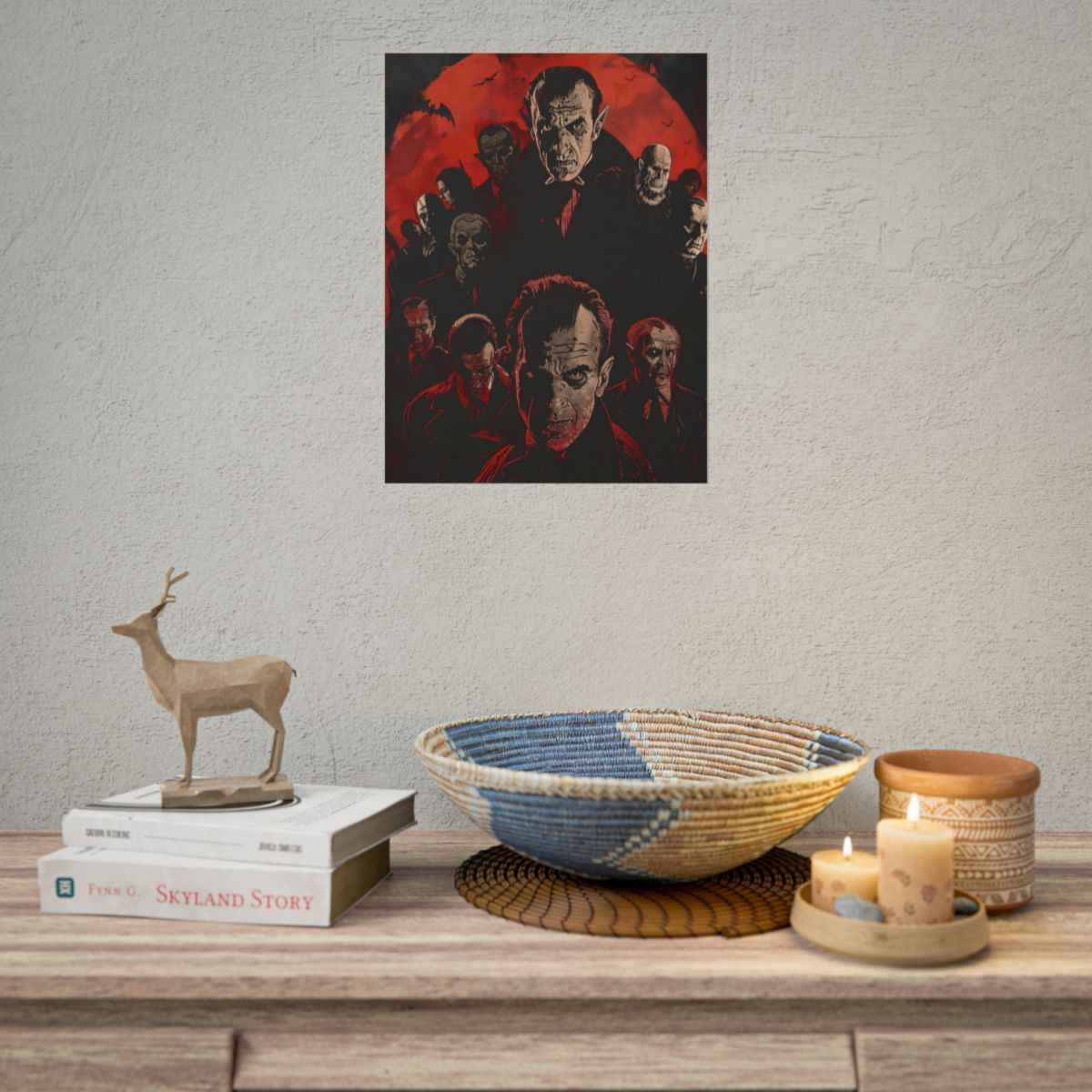 Mischievous Vampires: A Charismatic Leader's Nightly Revelry - Poster