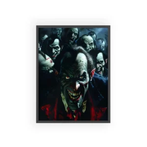 Group of Vampire Faces Framed Poster