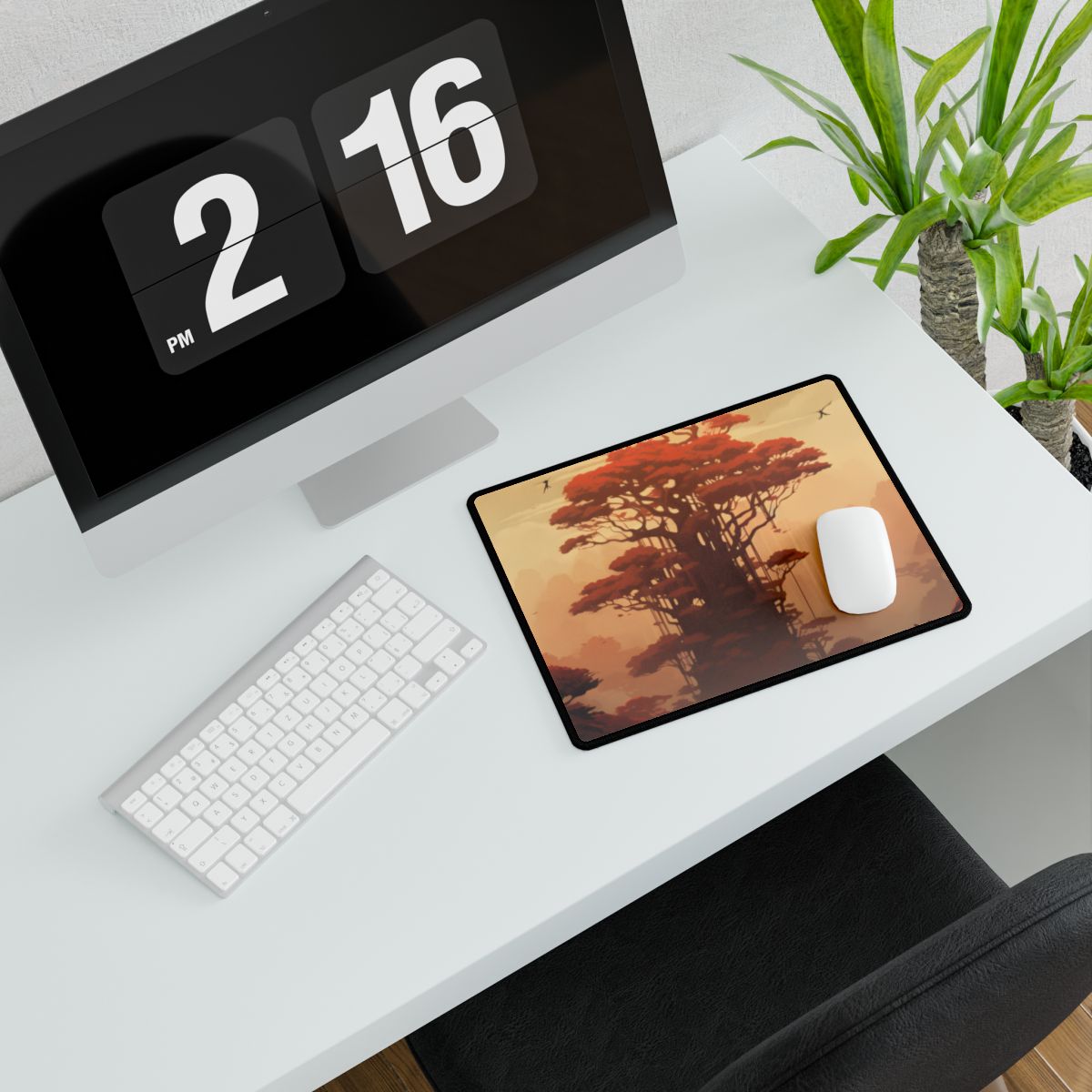 Mobile Art: Tech-Inspired Self-Expression - Desk Mat