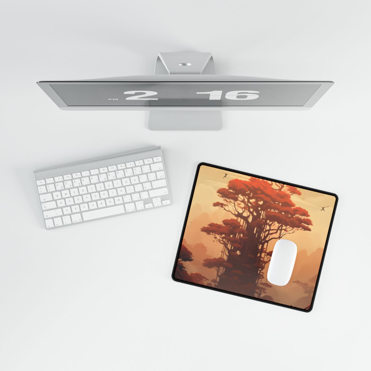 Mobile Art: Tech-Inspired Self-Expression - Desk Mat