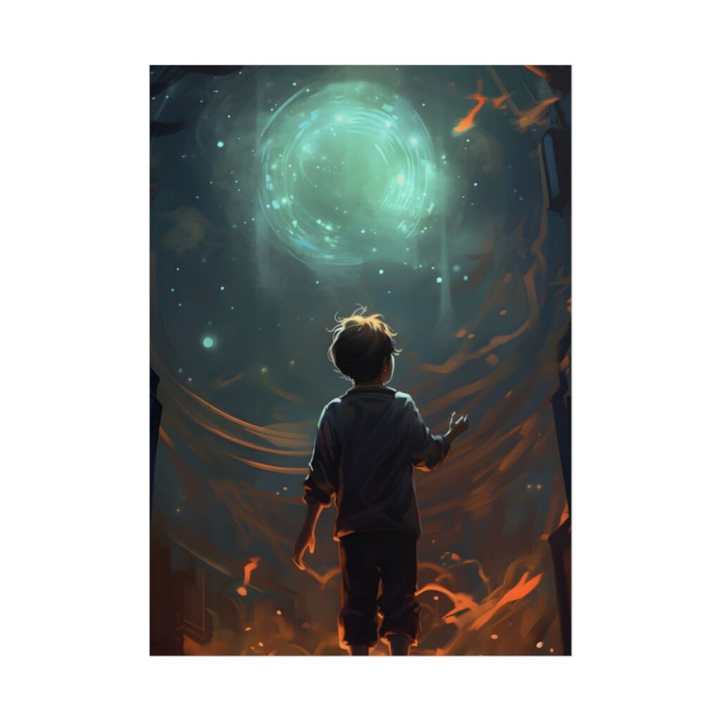 Mobile Life: A Moment in Time - Digital Art - Poster