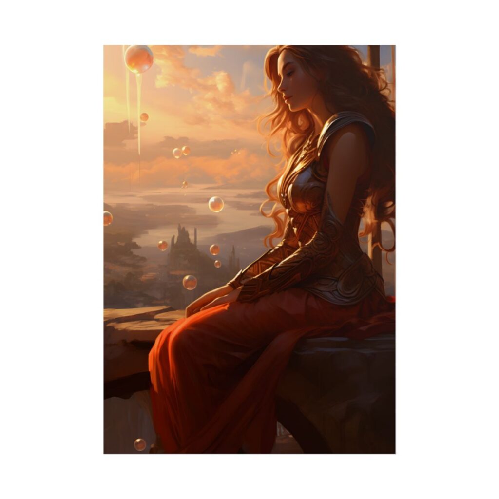 Mobile Moment: A Digital Artwork - Poster