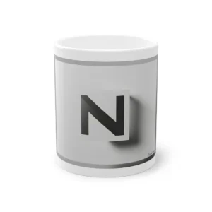 Black Letter N Mug