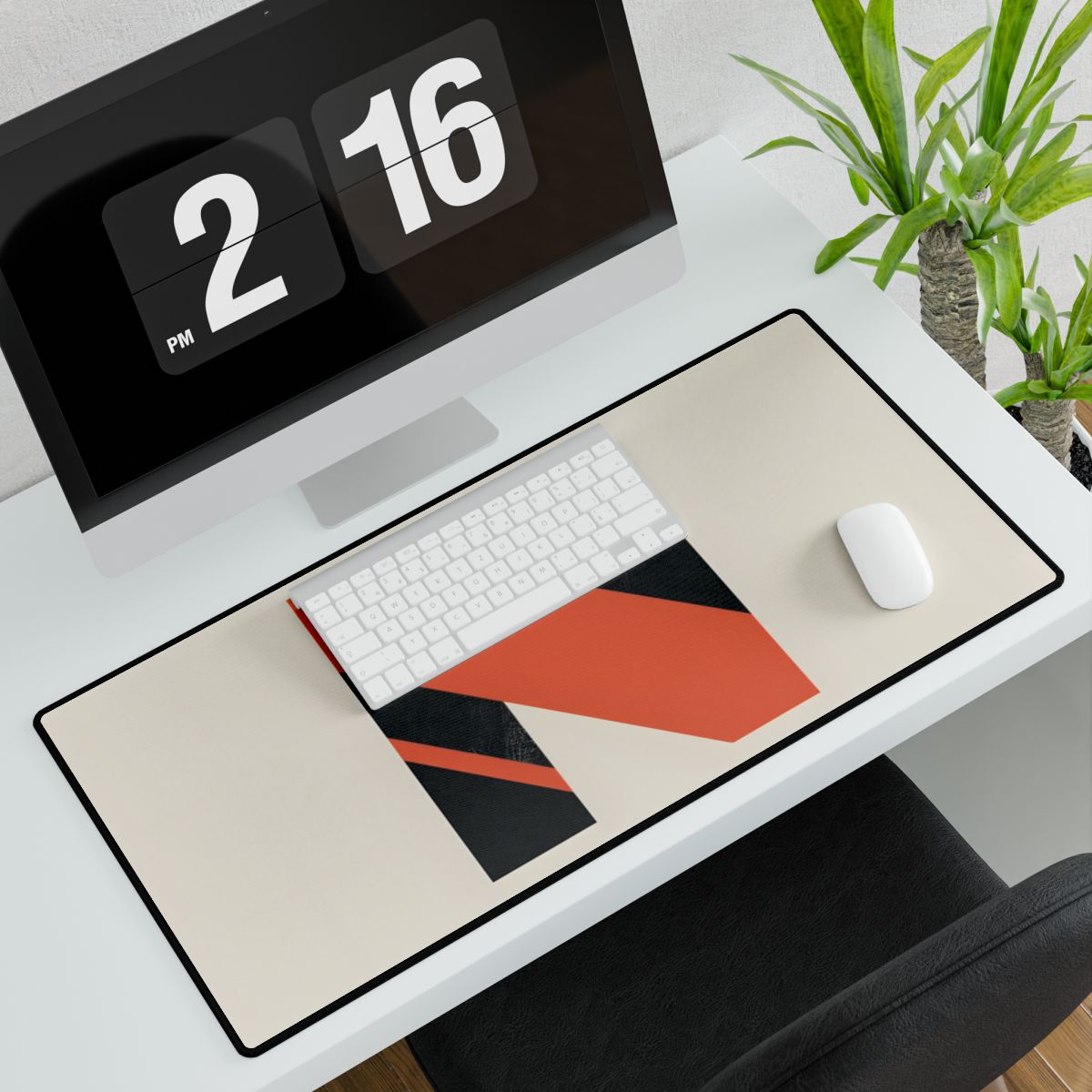 Modern Minimalist Poster: Bold Typography in Batch 1 - Desk Mat