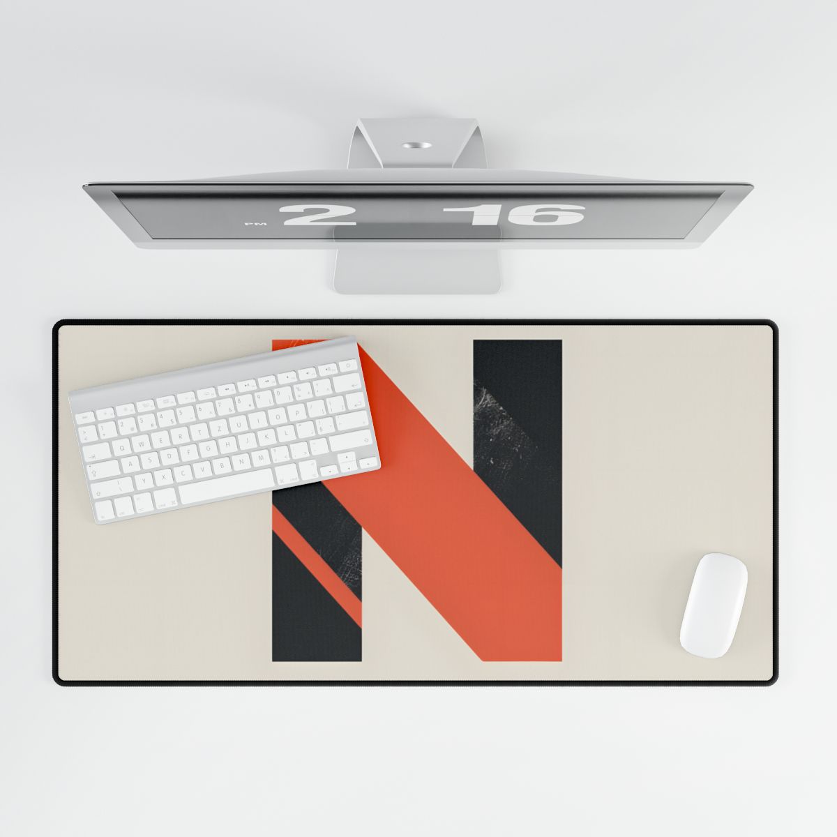 Modern Minimalist Poster: Bold Typography in Batch 1 - Desk Mat