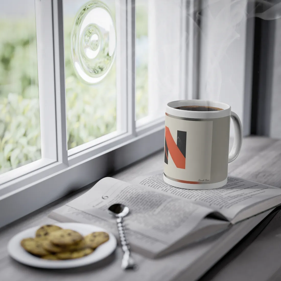 Modern Minimalist Poster: Bold Typography in Batch 1 - Mug