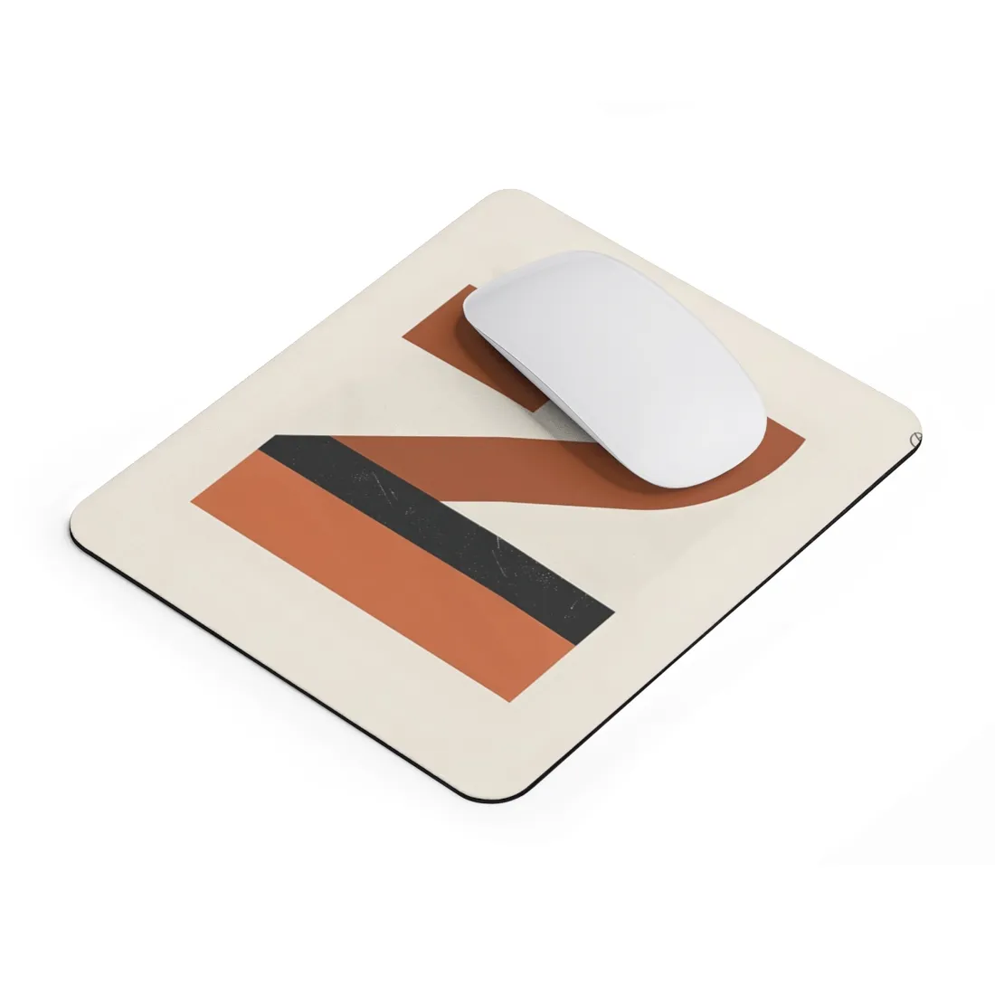 Modern Minimalist Poster: Unique 62097 Number - Mouse Pad