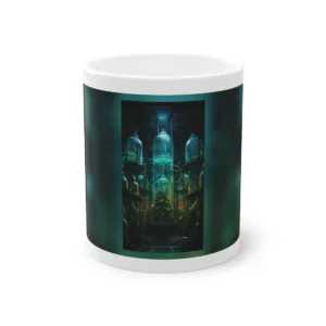 Glowing Glass Jars with Plants Mug