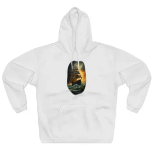 Tall Ship in Rough Seas Hoodie