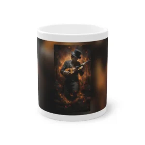 Violinist in Top Hat Mug
