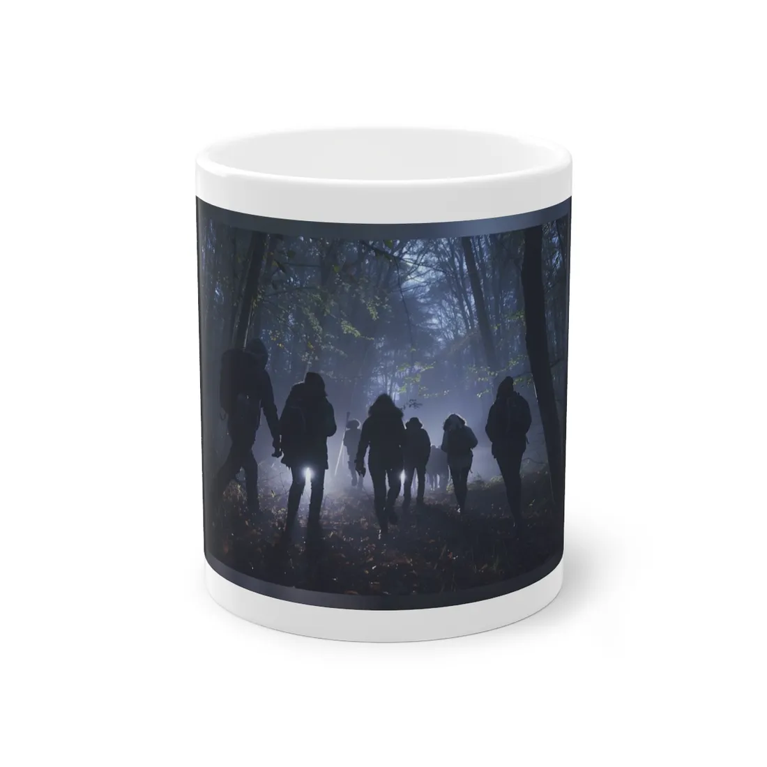 Mysterious Forest Adventure: Exploring with Courage - Mug